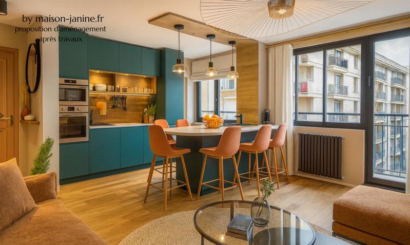 Appartement - 68 m² - 3 pièces