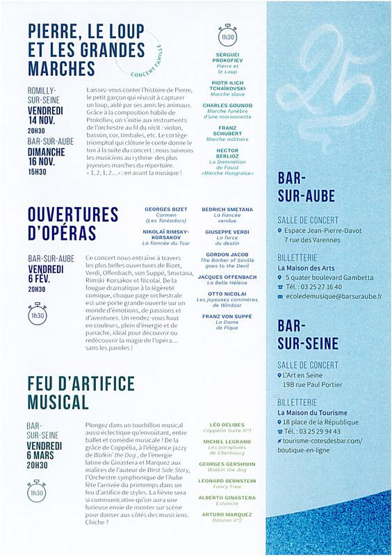 Concert - Orchestre Symphonique de l'Aube