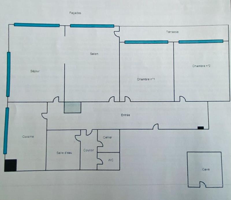 Appartement - 95 m² - 4 pièces