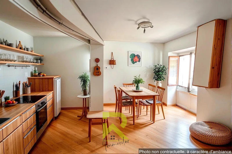 Maison de village - 94 m² - 6 pièces