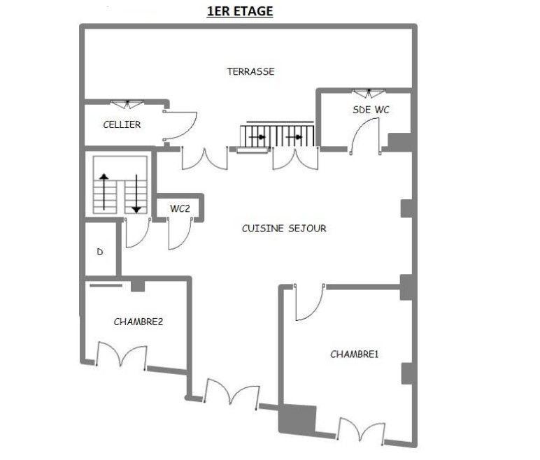 Appartement - 101 m² - 4 pièces