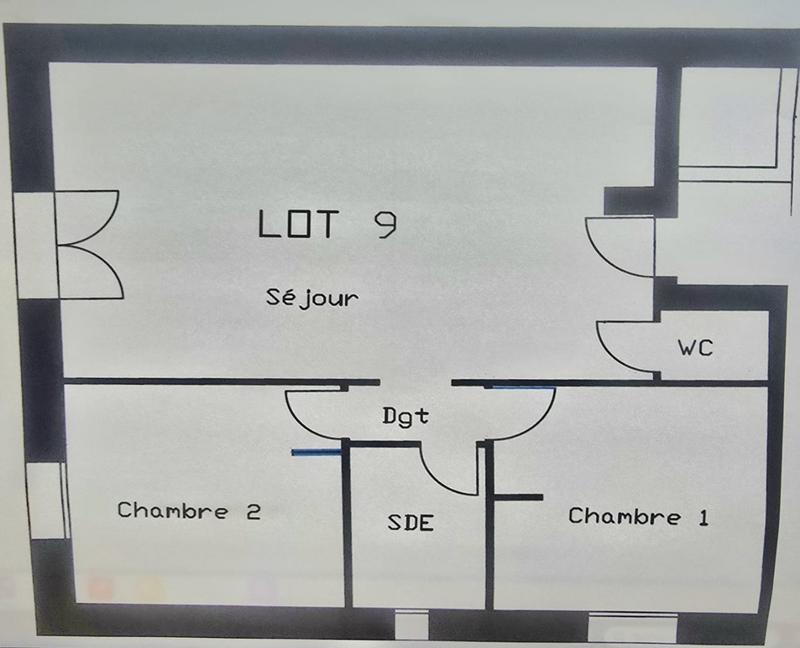Appartement - 63 m² - 3 pièces