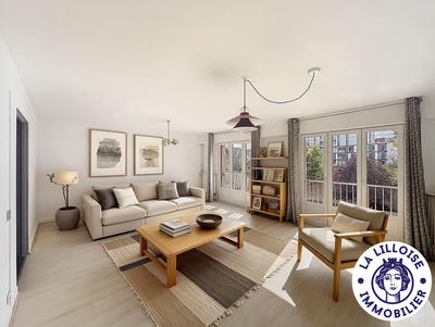 Appartement - 90 m² - 3 pièces