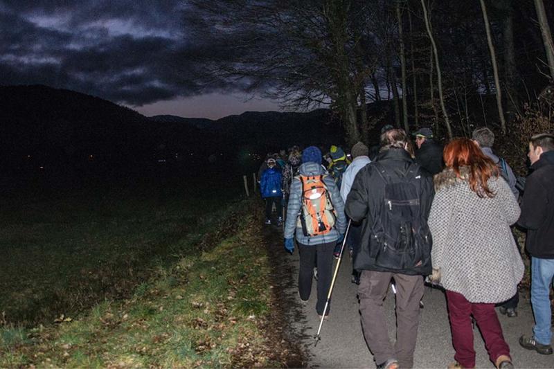 Marche nocturne du Club Vosgien