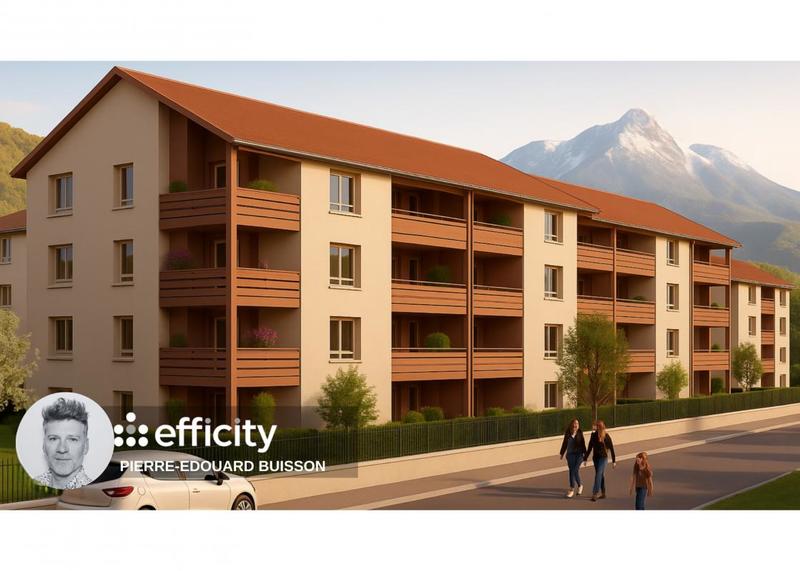 Appartement - 61 m² - 3 pièces