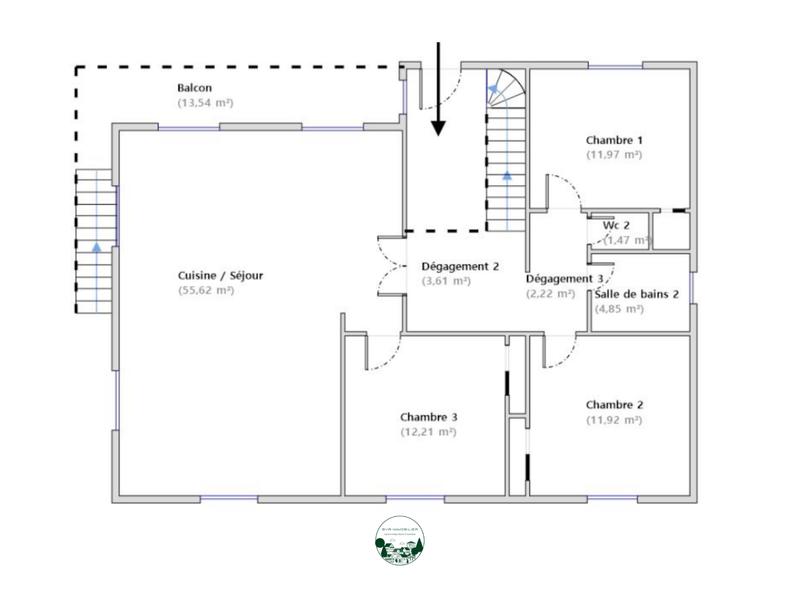 Maison - 190 m² - 6 pièces