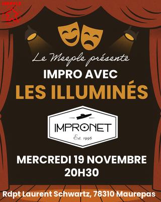 Impro avec les Illuminés au Meeple