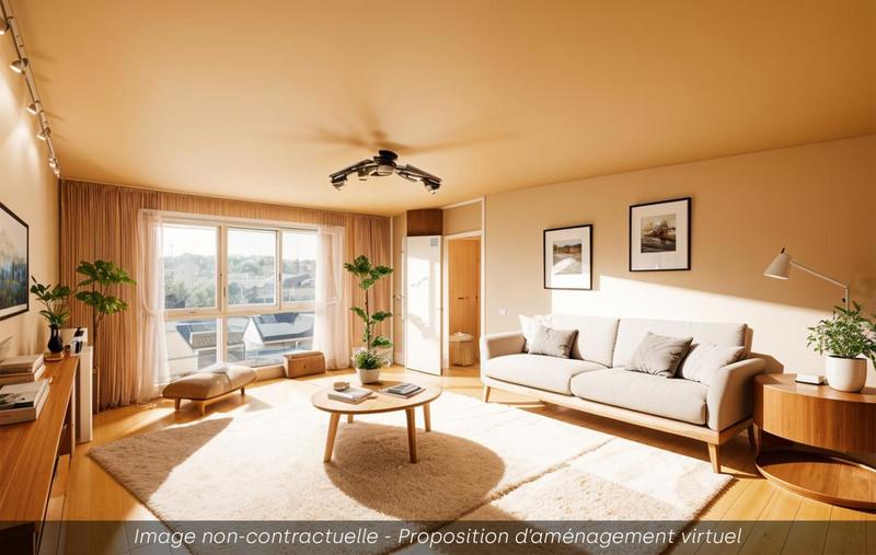 Appartement - 80 m² - 3 pièces