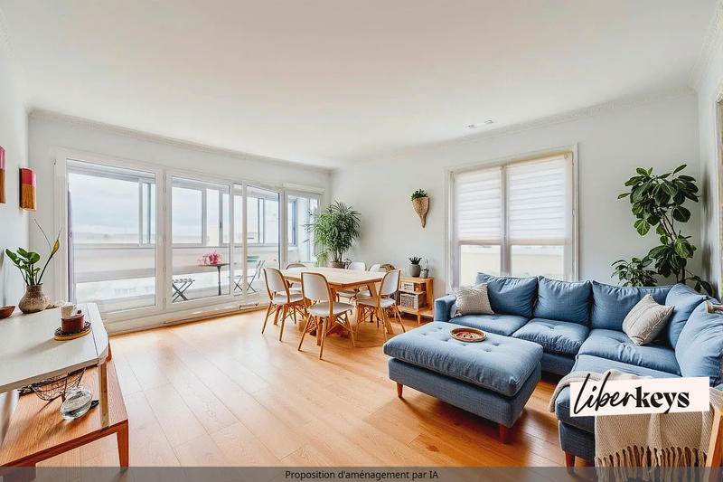 Appartement - 80 m² - 4 pièces