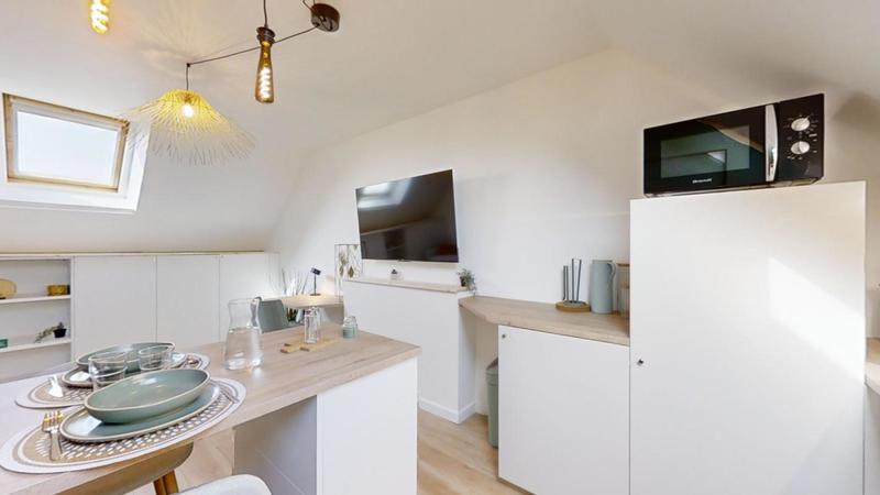 Studio - 18 m² - 2 pièces