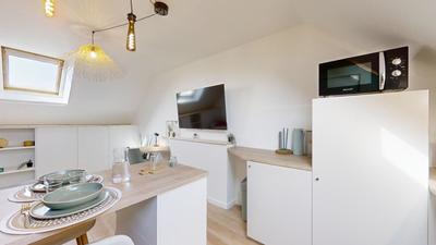 Studio - 18 m² - 2 pièces