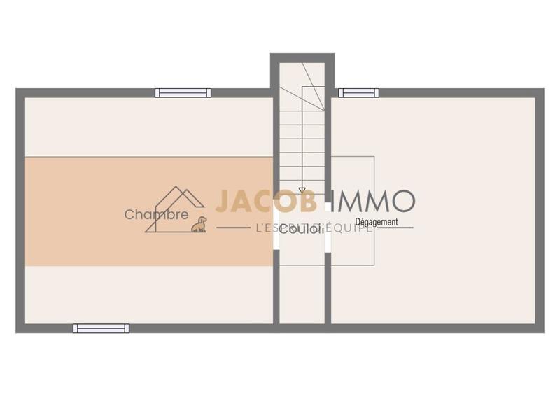 Maison de ville - 72 m² - 4 pièces