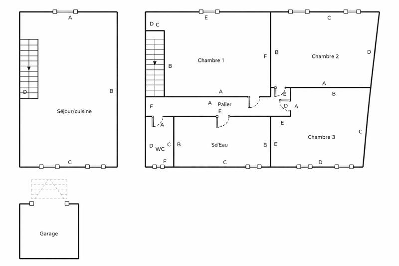 Maison - 81 m² - 4 pièces