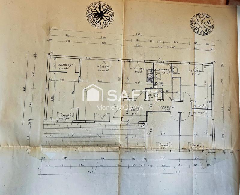 Maison - 87 m² - 4 pièces