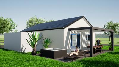 Maison - 70 m² - 3 pièces