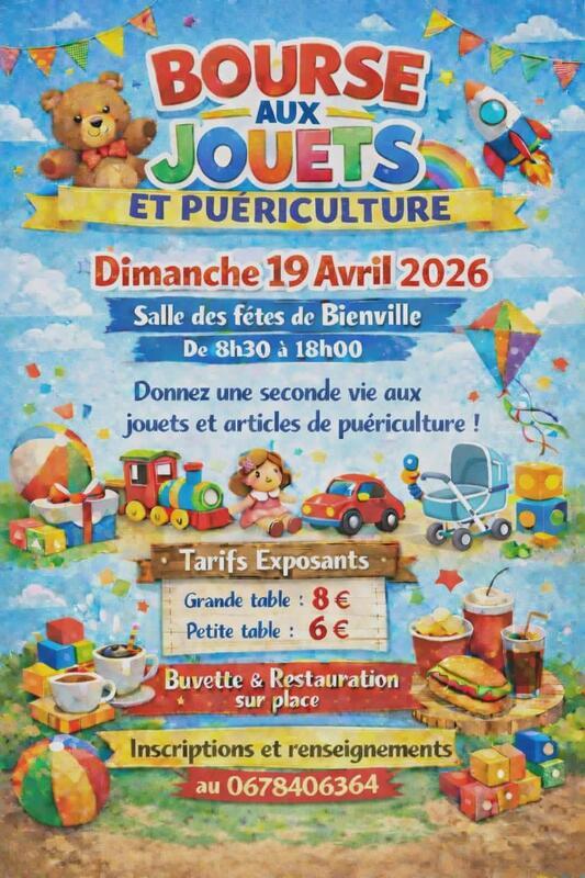 Bourse aux jouets - puériculture