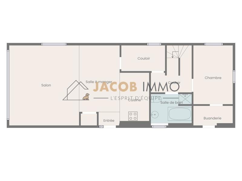 Maison - 72 m² - 4 pièces