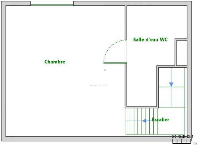 Appartement - 25 m² - 2 pièces