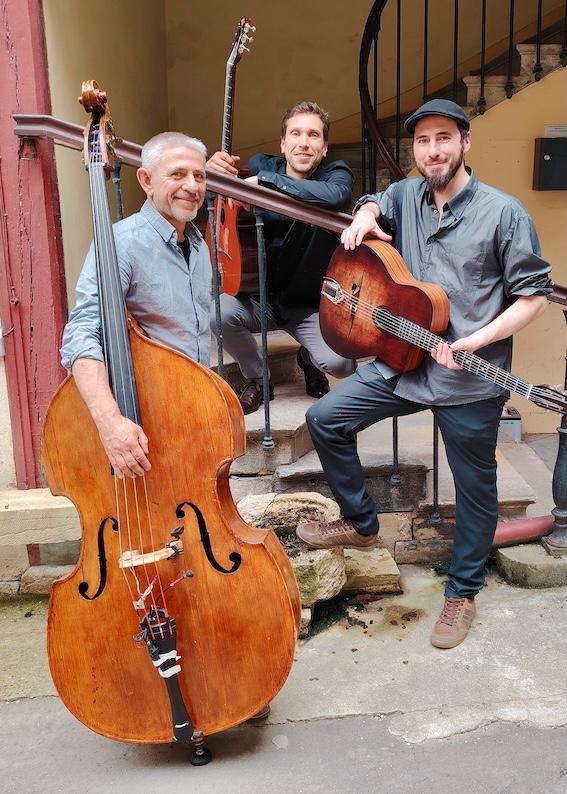 Festival de Bach à Bacchus - Apéro-concert : les manges à cordes, jazz manouche