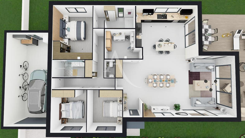 Maison - 148 m² - 4 pièces