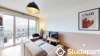 Chambre - 9 m² - 1 pièce