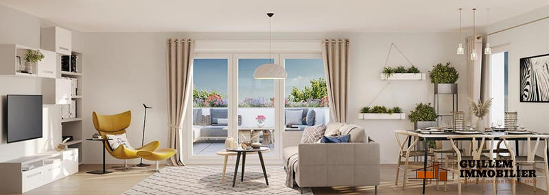 Appartement - 67 m² - 3 pièces