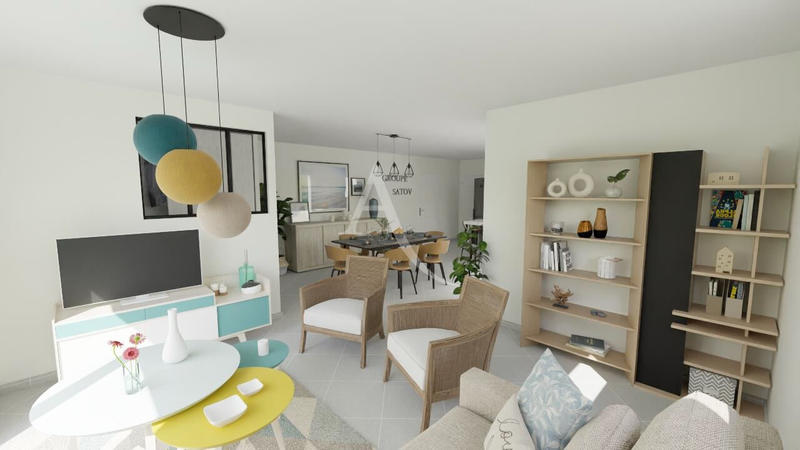 Maison - 96 m² - 4 pièces