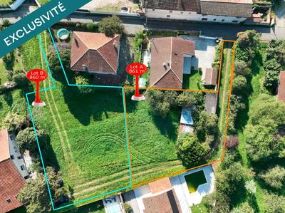 Terrain - 860 m²