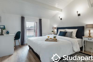 Chambre - 9 m² - 1 pièce