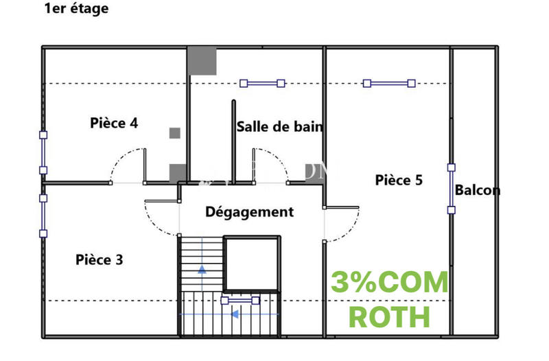 Maison - 118 m² - 6 pièces