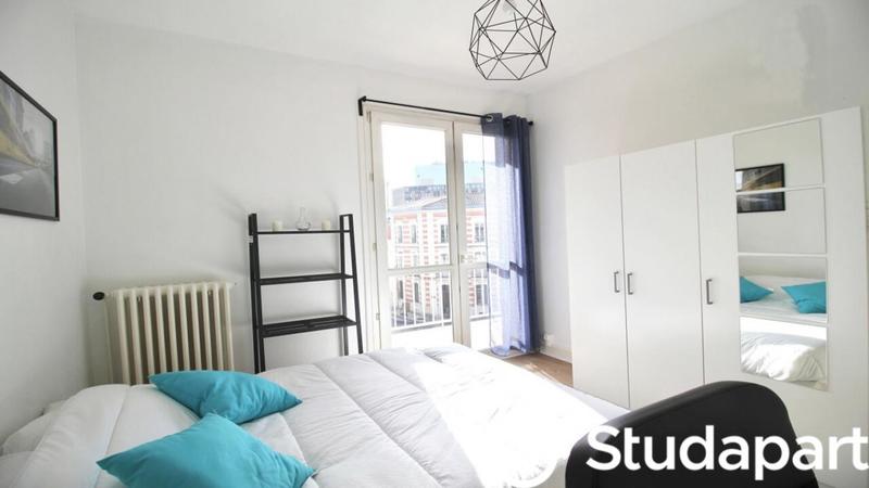 Chambre - 14 m² - 1 pièce