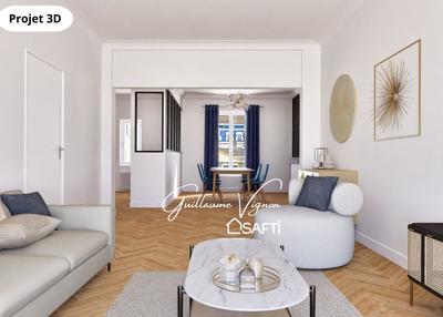 Appartement - 103 m² - 4 pièces