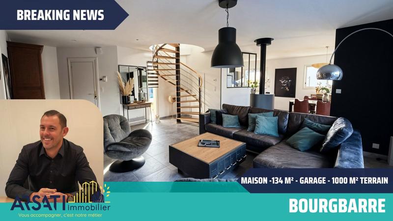 Maison contemporaine - 134 m² - 6 pièces