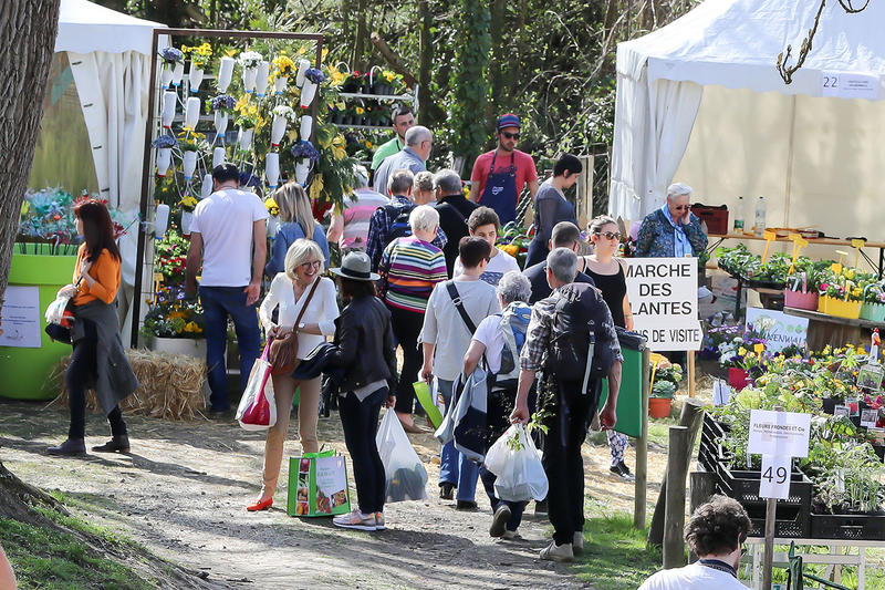 Marché aux plantes