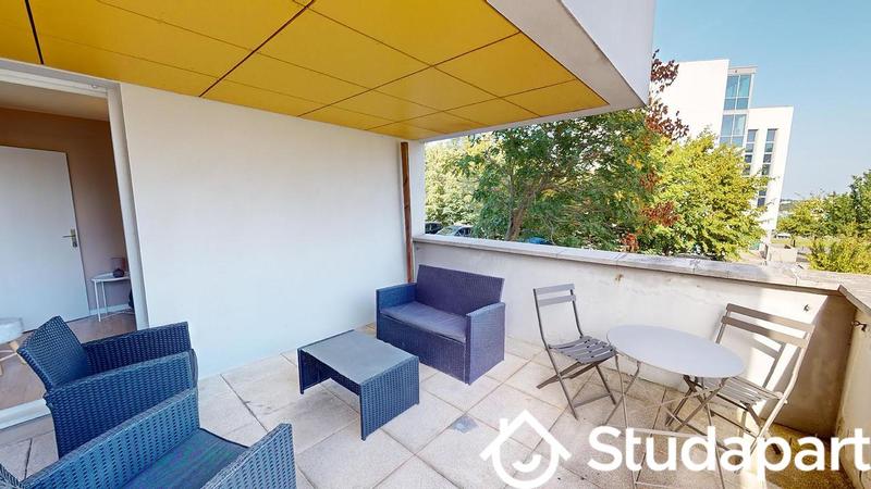 Chambre - 9 m² - 1 pièce