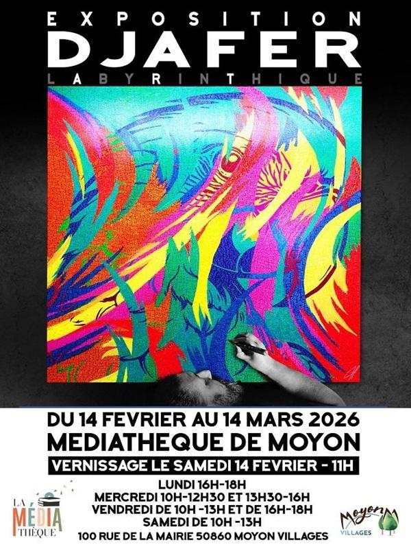 Exposition labyrinthique de Sami Djafer