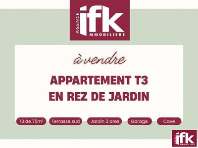 Appartement - 75 m² - 3 pièces