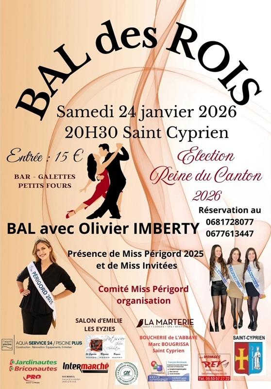 Bal des rois - Élection Reine du Canton