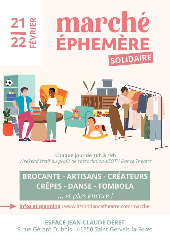 Vide grenier - marché éphémère solidaire