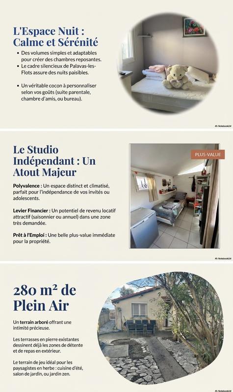 Villa - 60 m² - 2 pièces