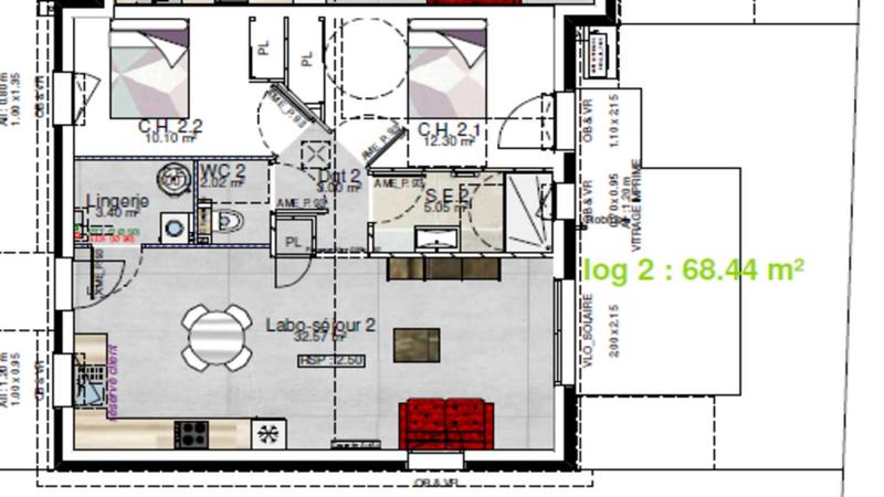 Maison - 69 m² - 4 pièces