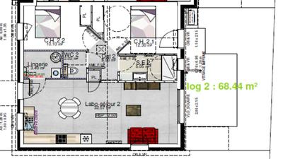 Maison - 69 m² - 4 pièces