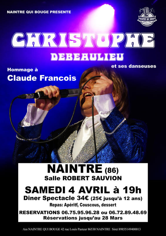 Dîner spectacle hommage à Cloclo