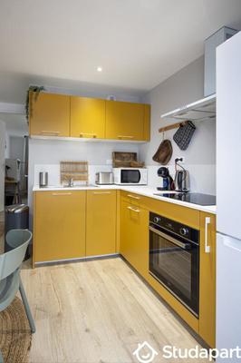 Chambre - 9 m² - 1 pièce