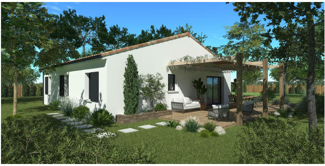 Maison - 90 m² - 5 pièces