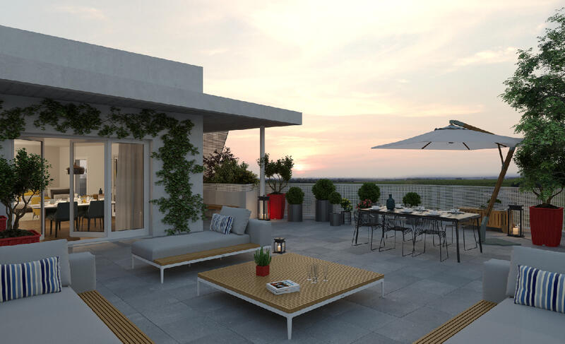 Appartement - 86 m² - 4 pièces