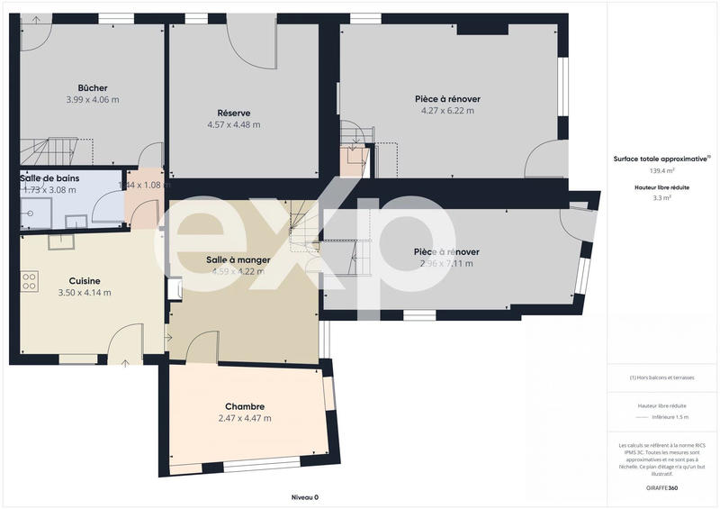 Maison - 97 m² - 4 pièces