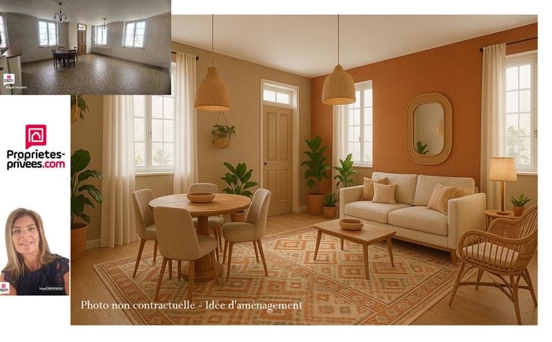 Maison - 115 m² - 5 pièces