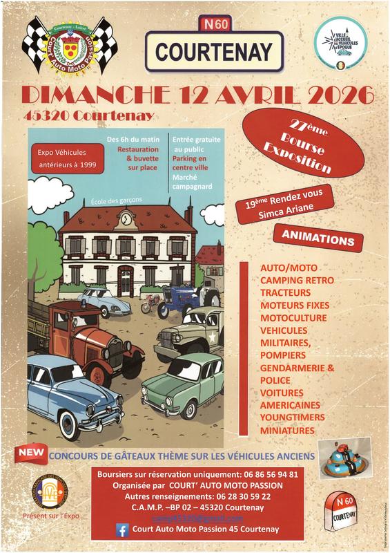 27 ème Bourse exposition de Courtenay