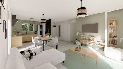 Maison - 80 m² - 5 pièces